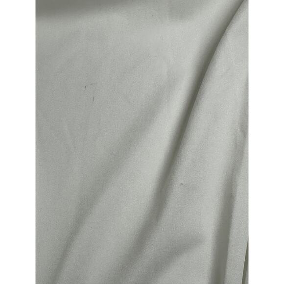 CBR Pants Womens Large White‎ Sheer Thin Cotton Blend Side Zip Minimalist Casual - Picture 6 of 13